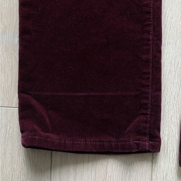 Lauren Ralph Lauren Burgundy Corduroy Premier Straight Pants Size 6P - Picture 8 of 16